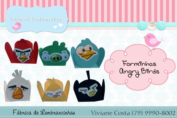 Forminhas Angry Birds